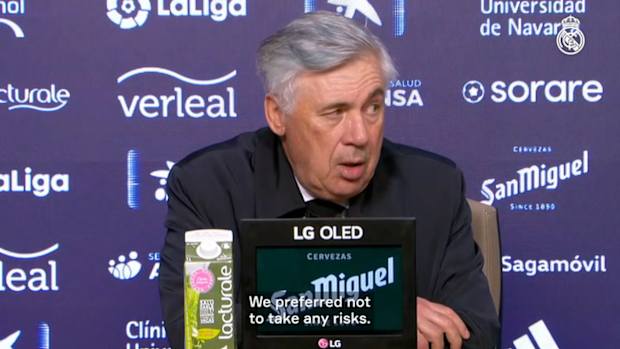 Carlo Ancelotti: 'I’m really pleased with the performance'